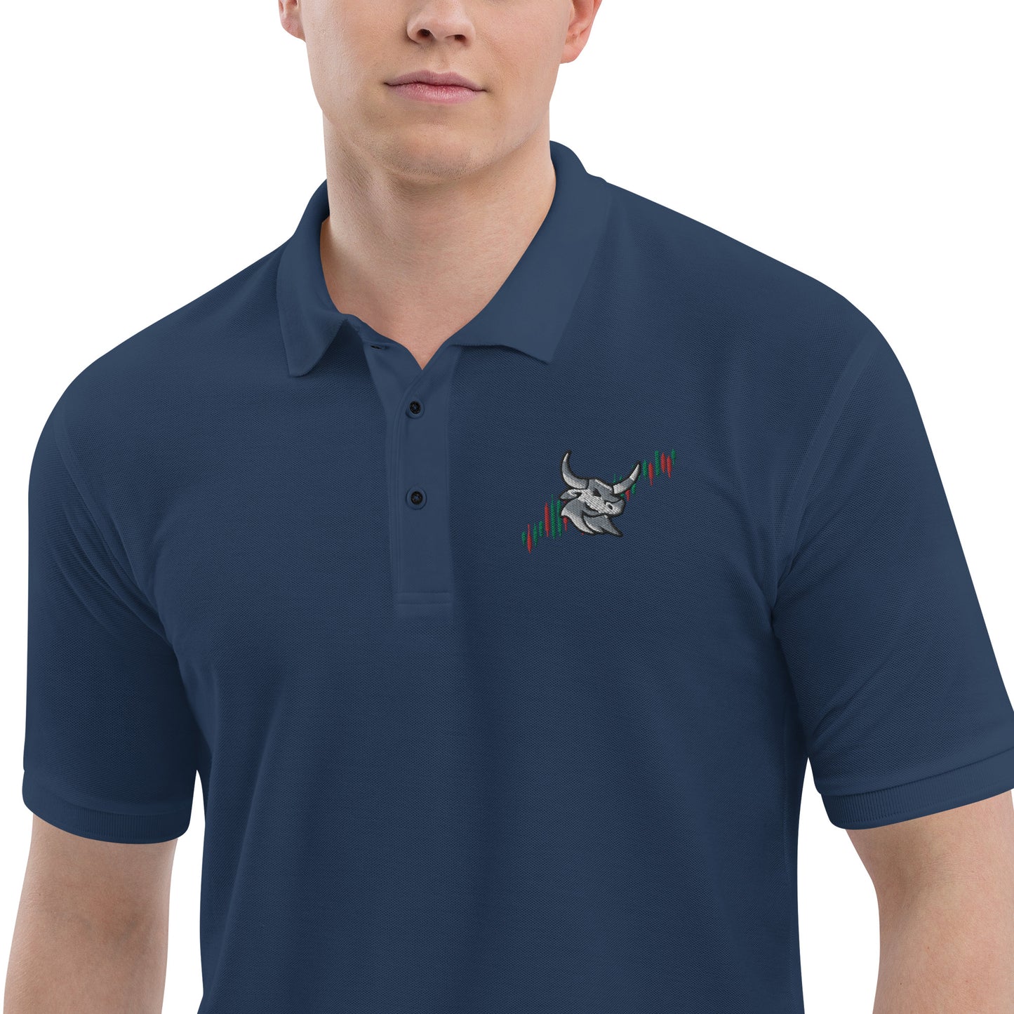 Logo Clean Men's Premium Polo