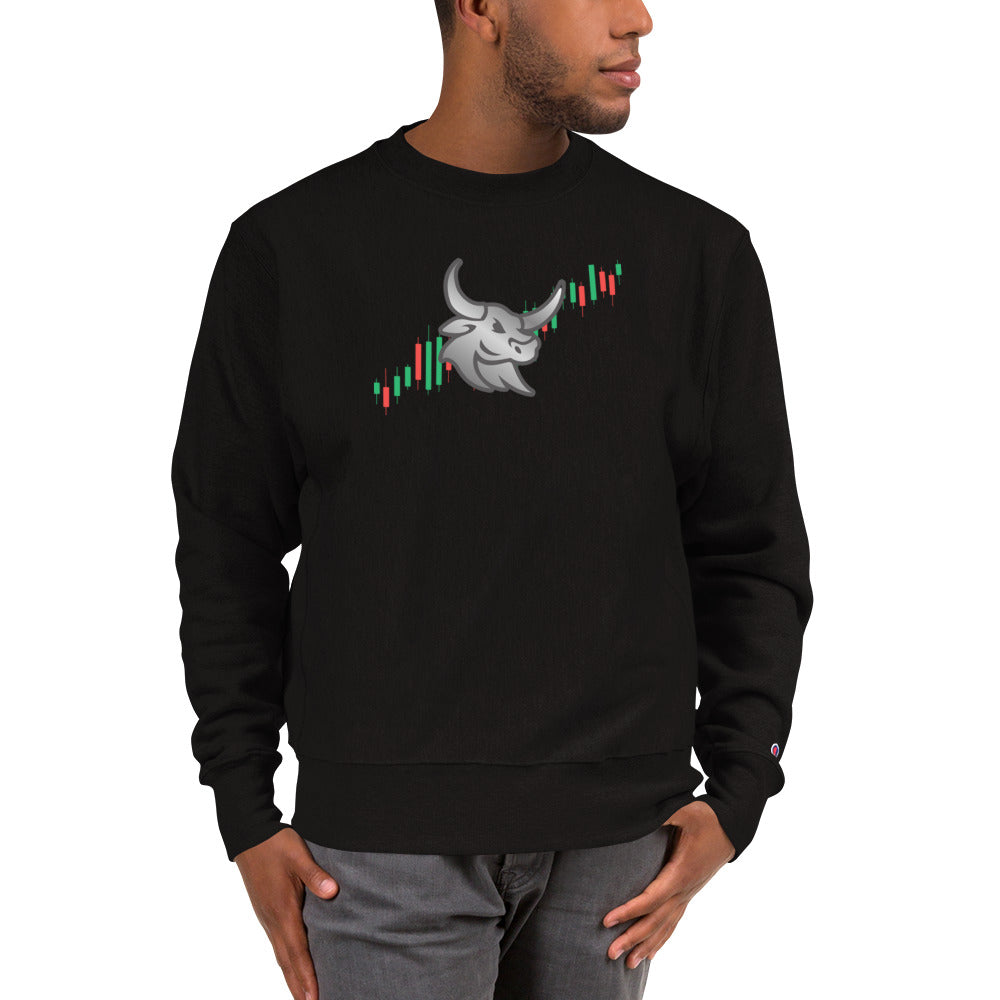 Logo "Bull-Candles" Stockmarket Champion Sweatshirt