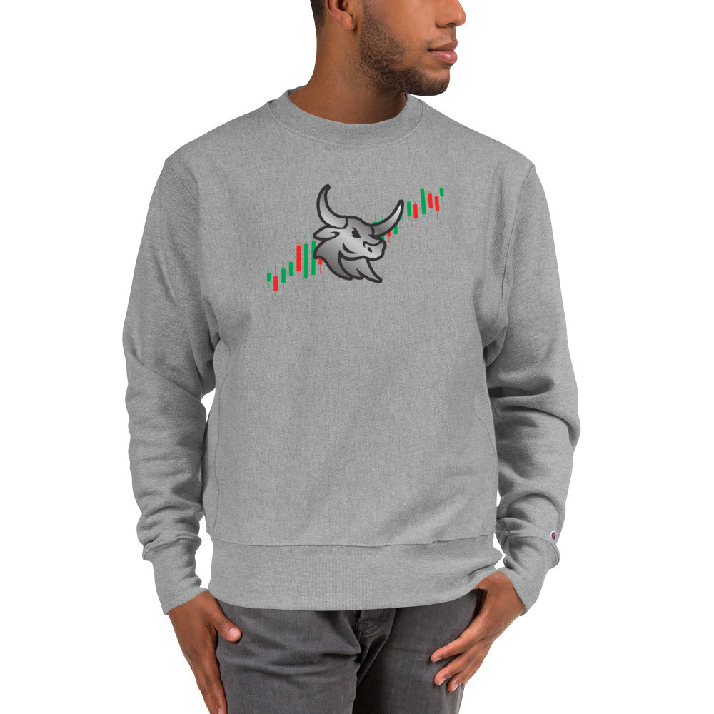 Logo "Bull-Candles" Stockmarket Champion Sweatshirt