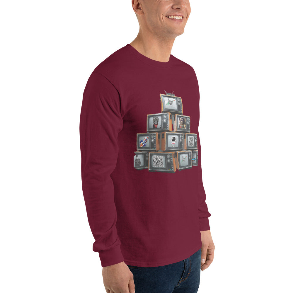 VINTAGE TUBE (Betweenplays) Men’s Long Sleeve Shirt