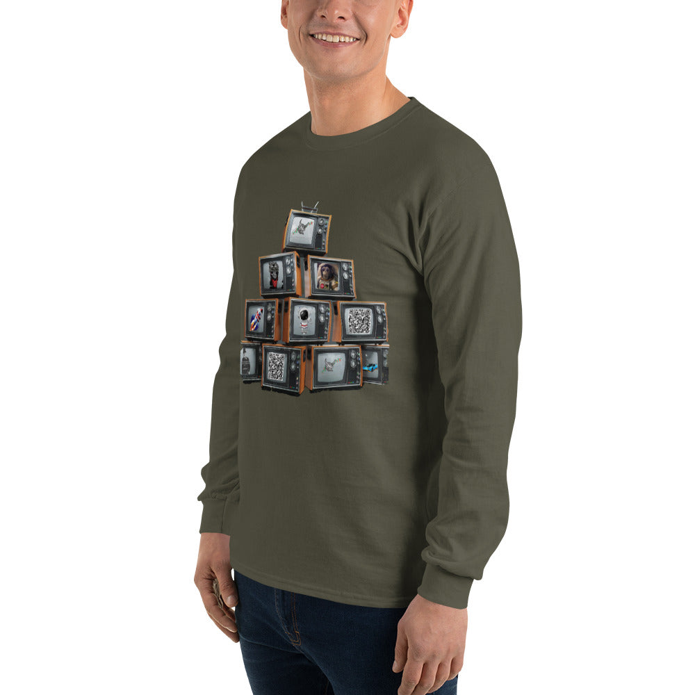 VINTAGE TUBE (Betweenplays) Men’s Long Sleeve Shirt