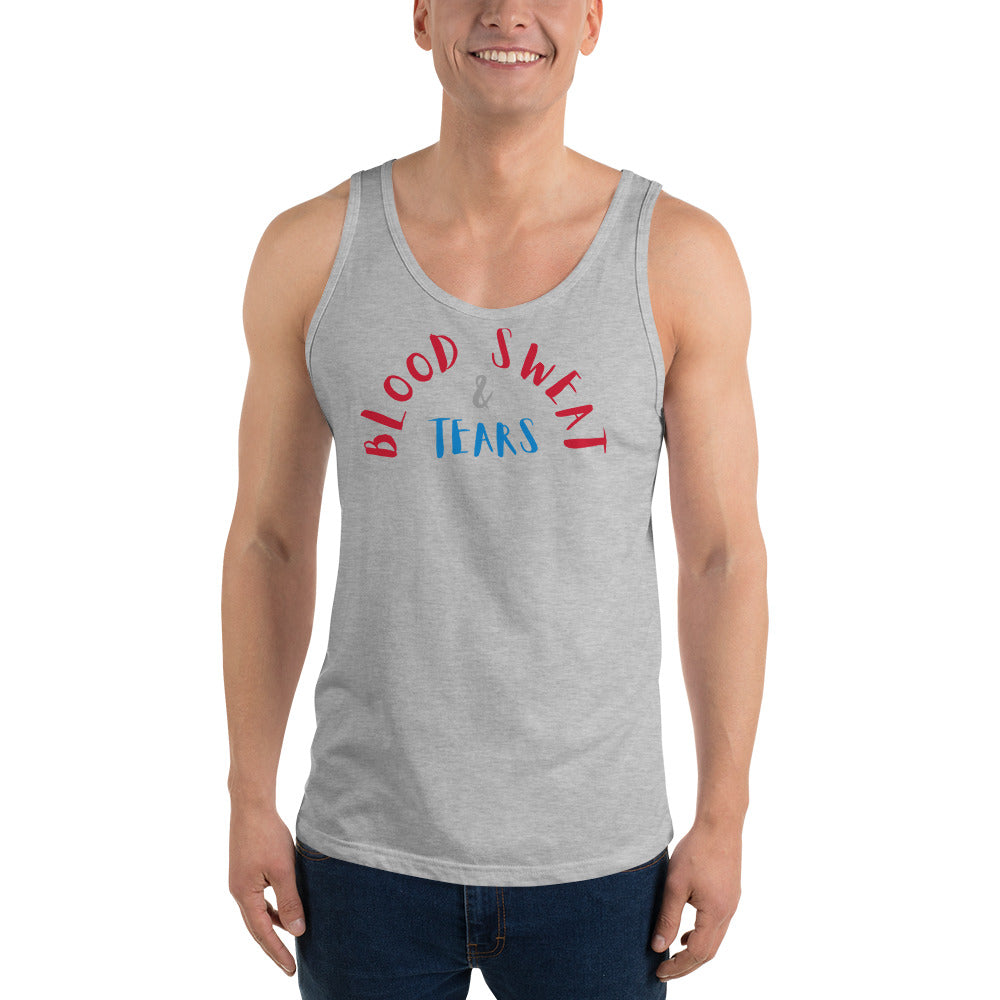 BLOOD SWEAT & TEARS (Betweenplays Brand) Unisex Tank Top