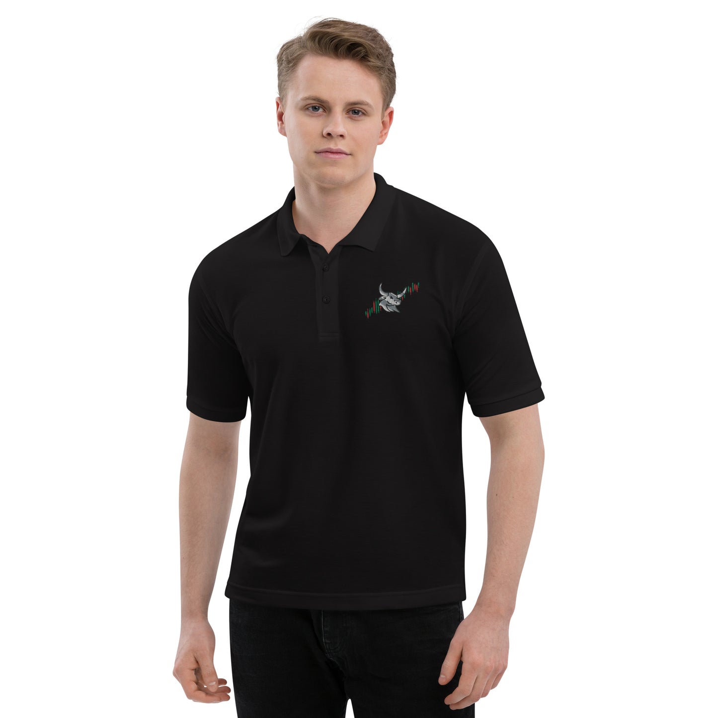 Logo Clean Men's Premium Polo