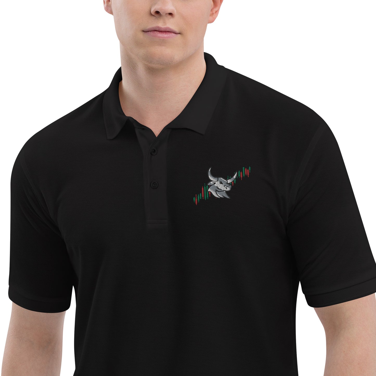 Logo Clean Men's Premium Polo