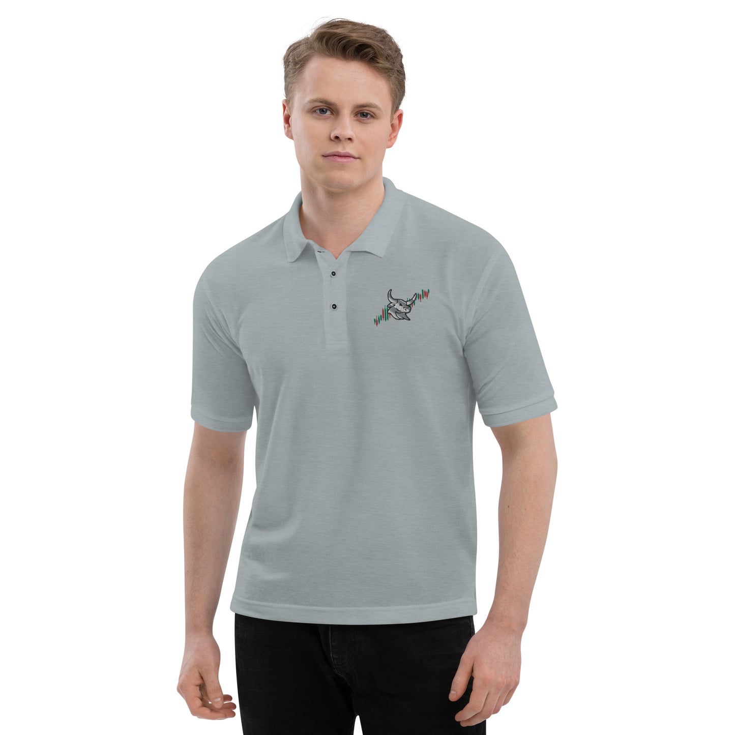 Logo Clean Men's Premium Polo