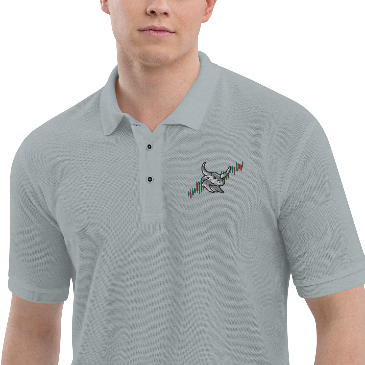 Logo Clean Men's Premium Polo