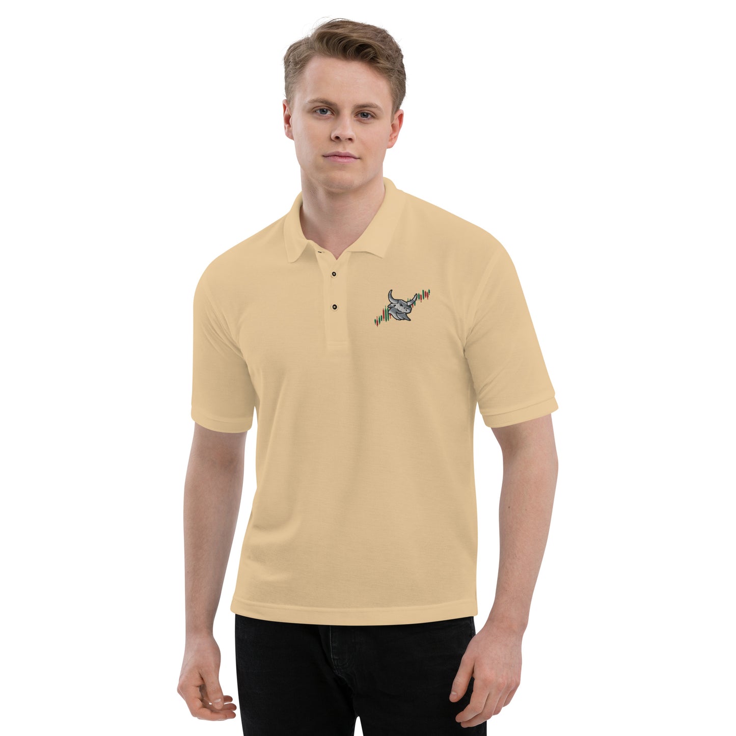 Logo Clean Men's Premium Polo