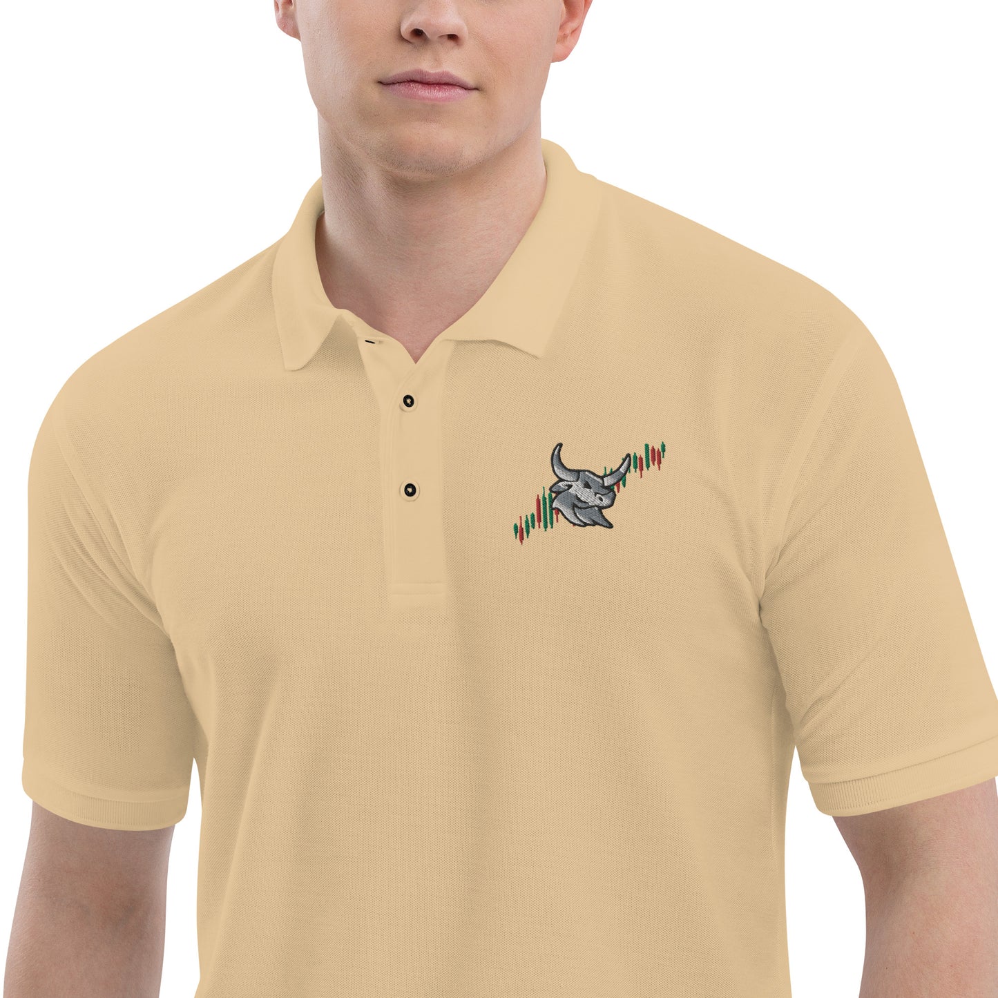 Logo Clean Men's Premium Polo