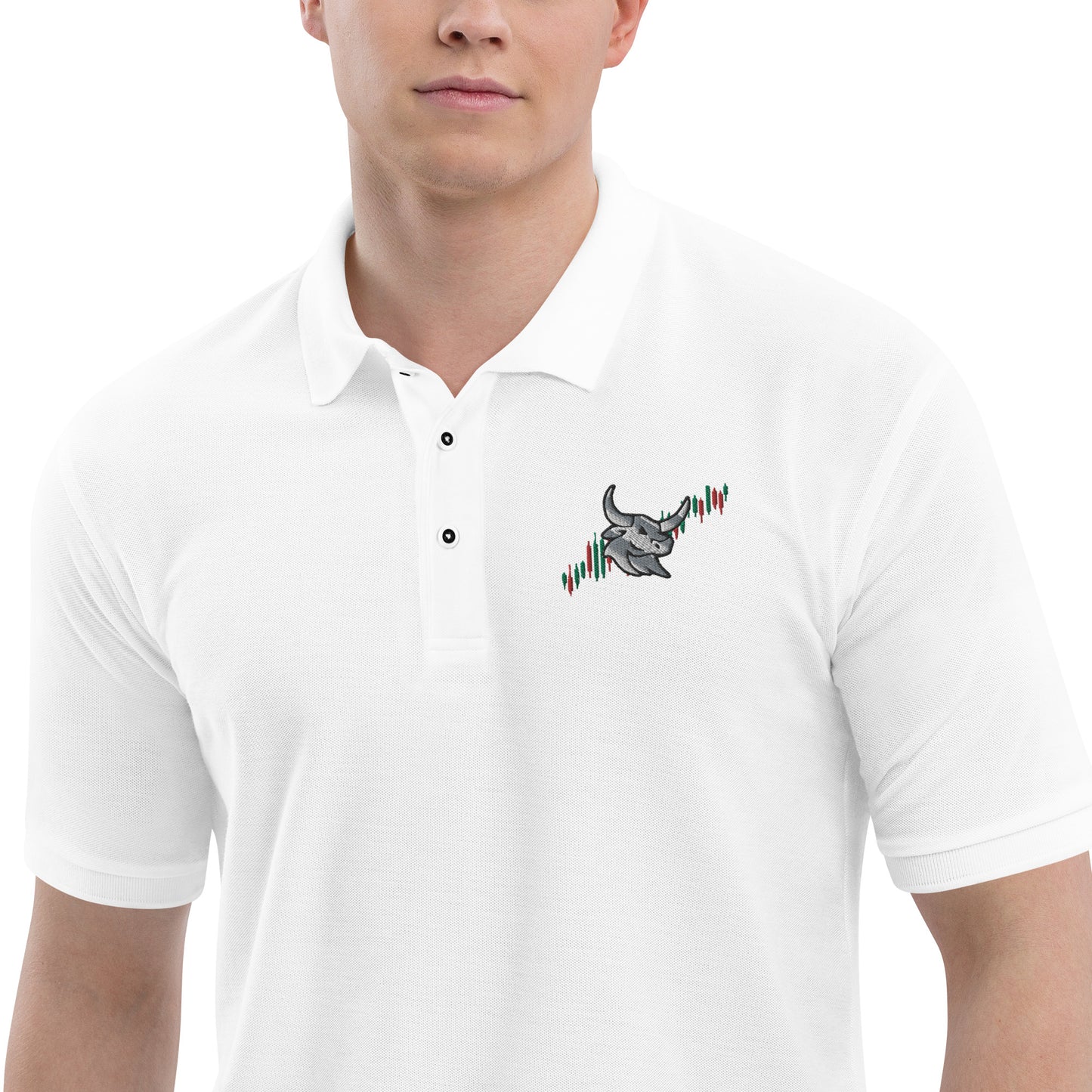 Logo Clean Men's Premium Polo