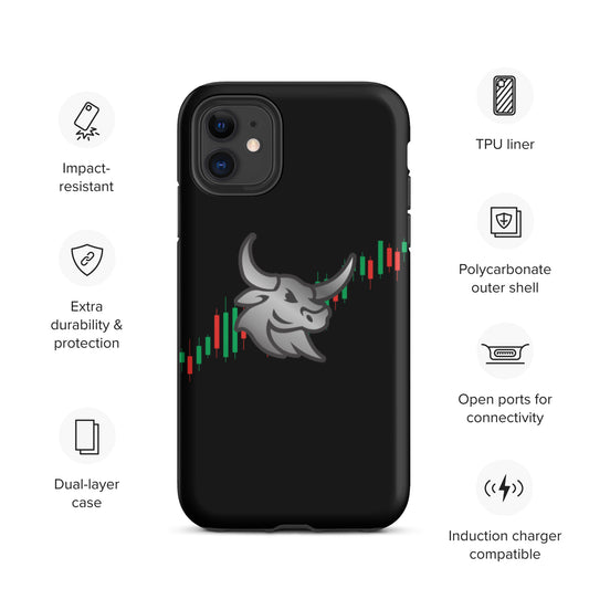 Logo "Bull-Candles" Tough iPhone case