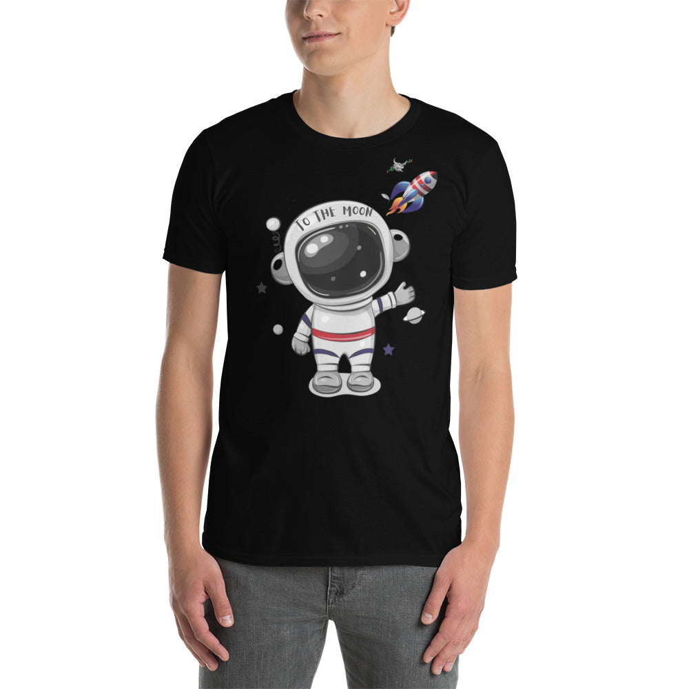 TO THE MOON Short-Sleeve Unisex T-Shirt