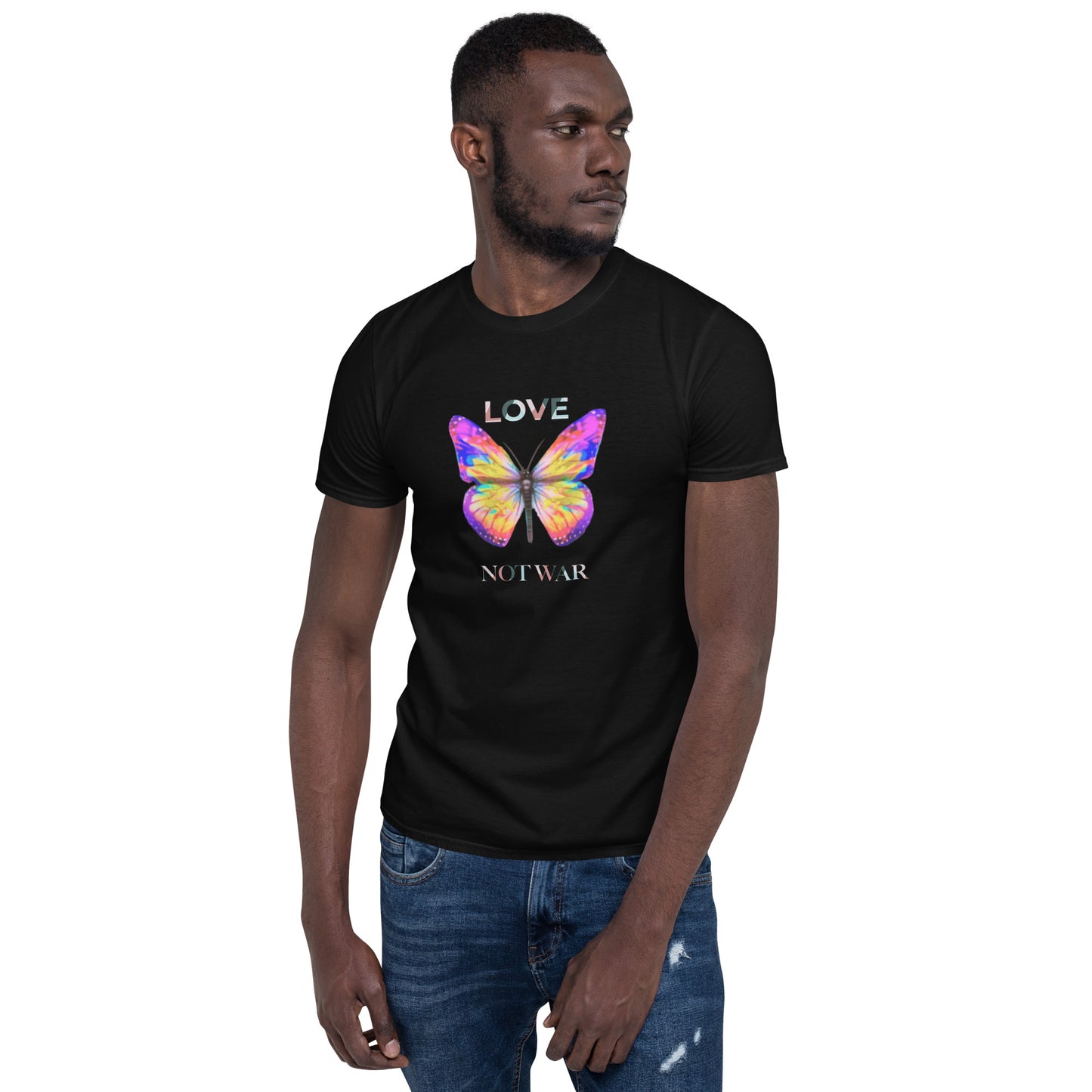 Love Not War, Moving forward (MOFO) Designs Short-Sleeve Unisex T-Shirt