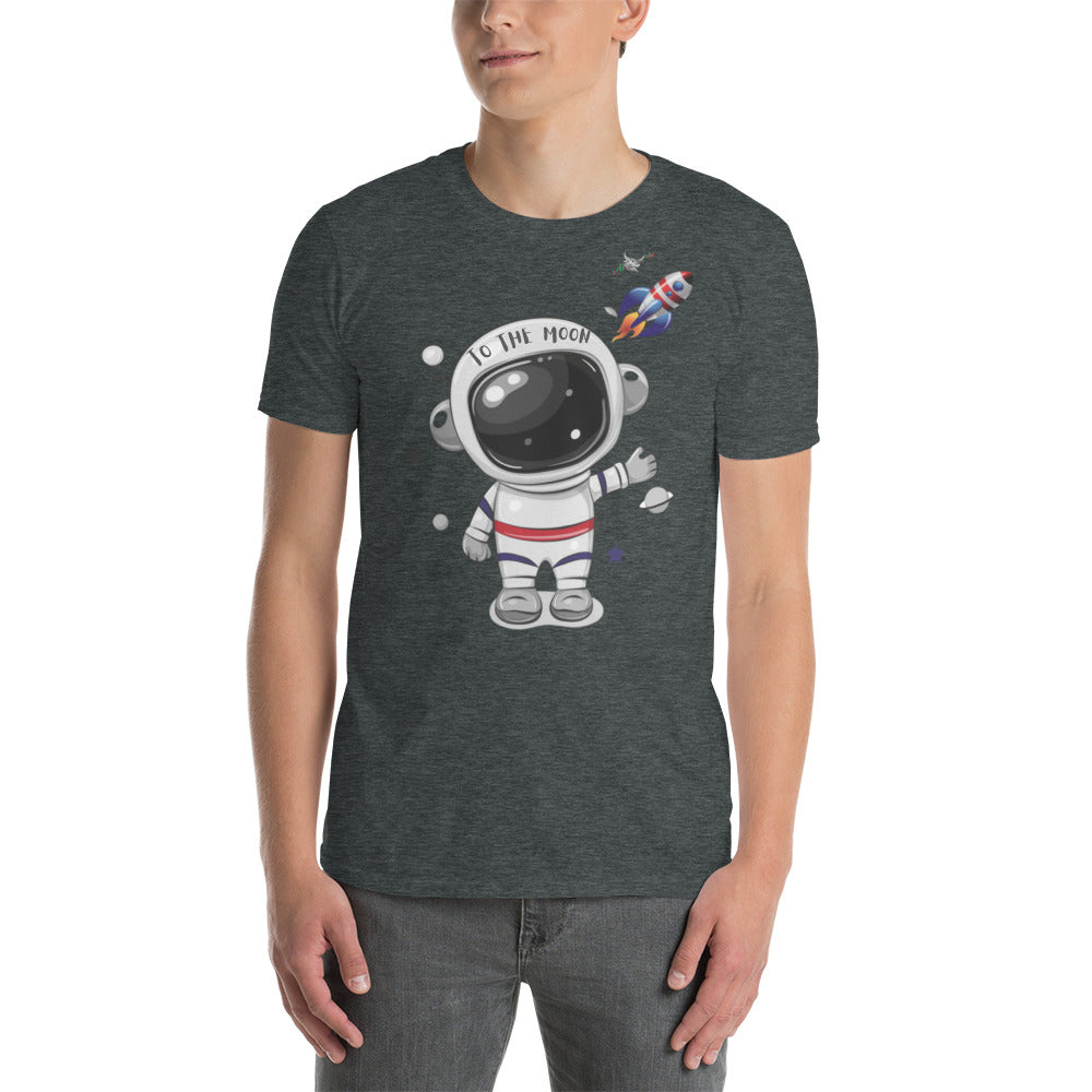 TO THE MOON Short-Sleeve Unisex T-Shirt