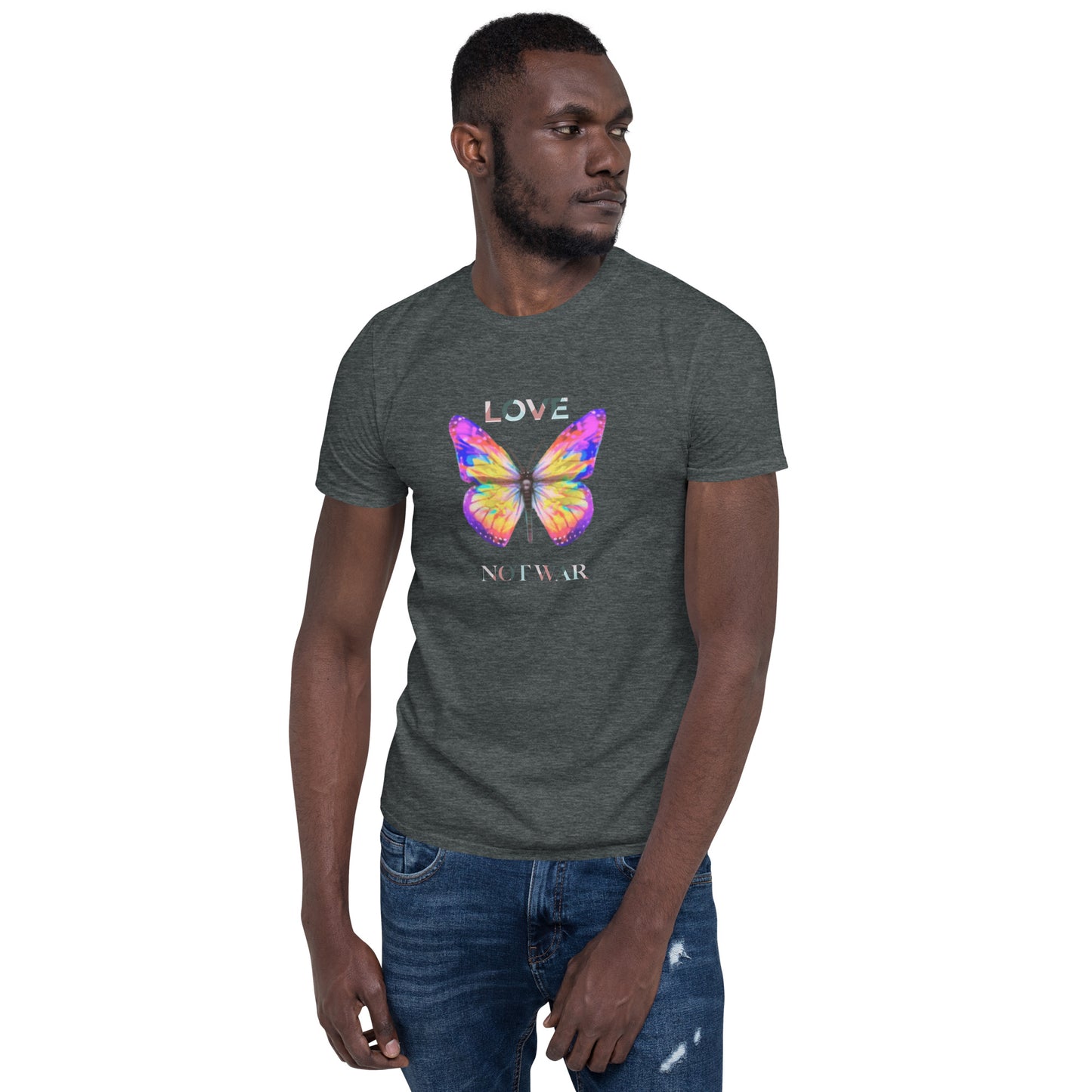 Love Not War, Moving forward (MOFO) Designs Short-Sleeve Unisex T-Shirt