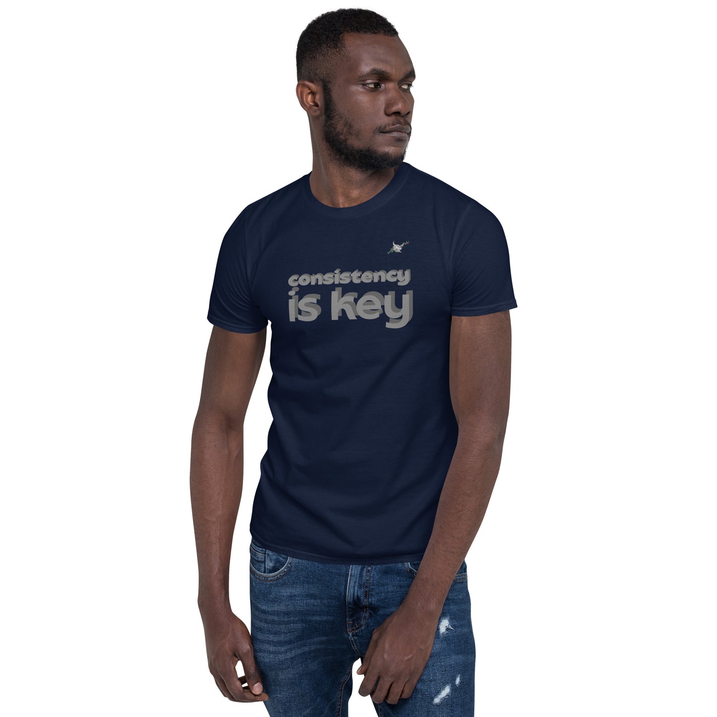 CONSISTENCY IS KEY (Betweenplays Brand) Short-Sleeve Unisex T-Shirt