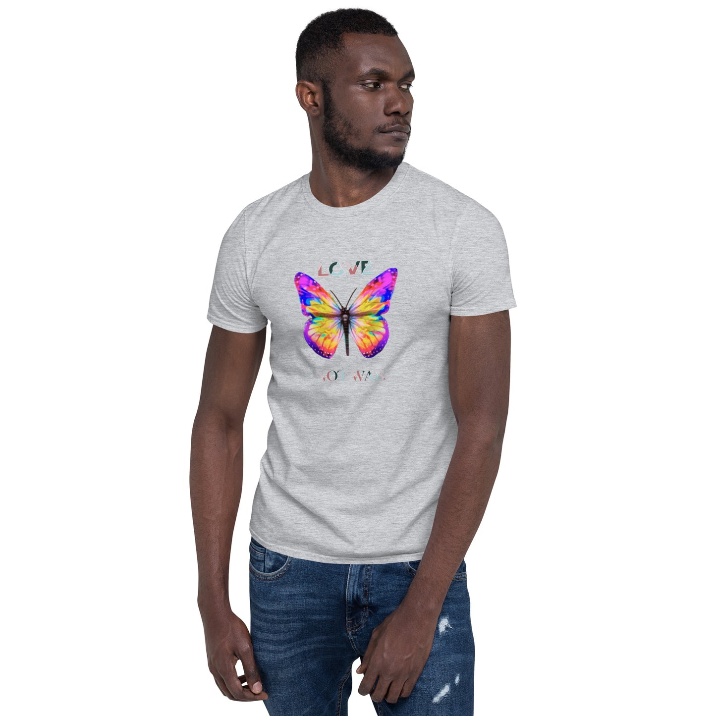 Love Not War, Moving forward (MOFO) Designs Short-Sleeve Unisex T-Shirt