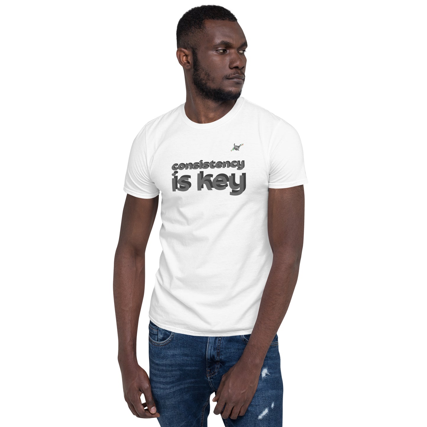 CONSISTENCY IS KEY (Betweenplays Brand) Short-Sleeve Unisex T-Shirt