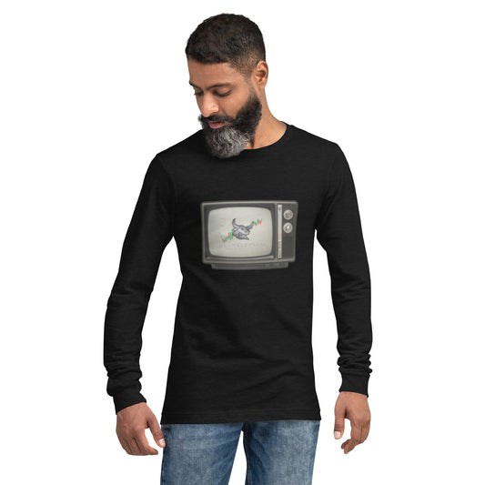 Technicolor Vintage Tube Unisex Long Sleeve Tee