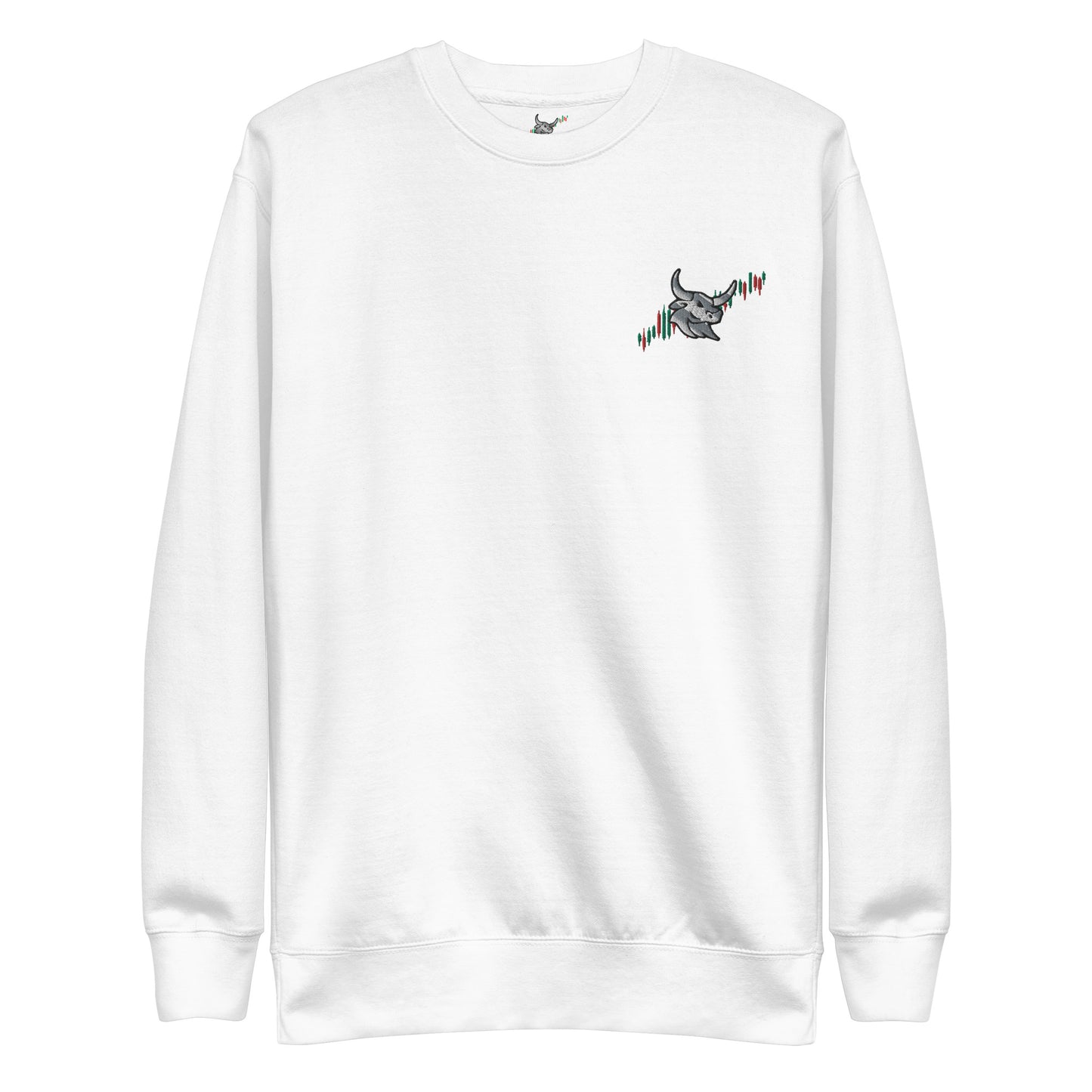 Logo Clean "Bull/Candles" Unisex Premium Sweatshirt