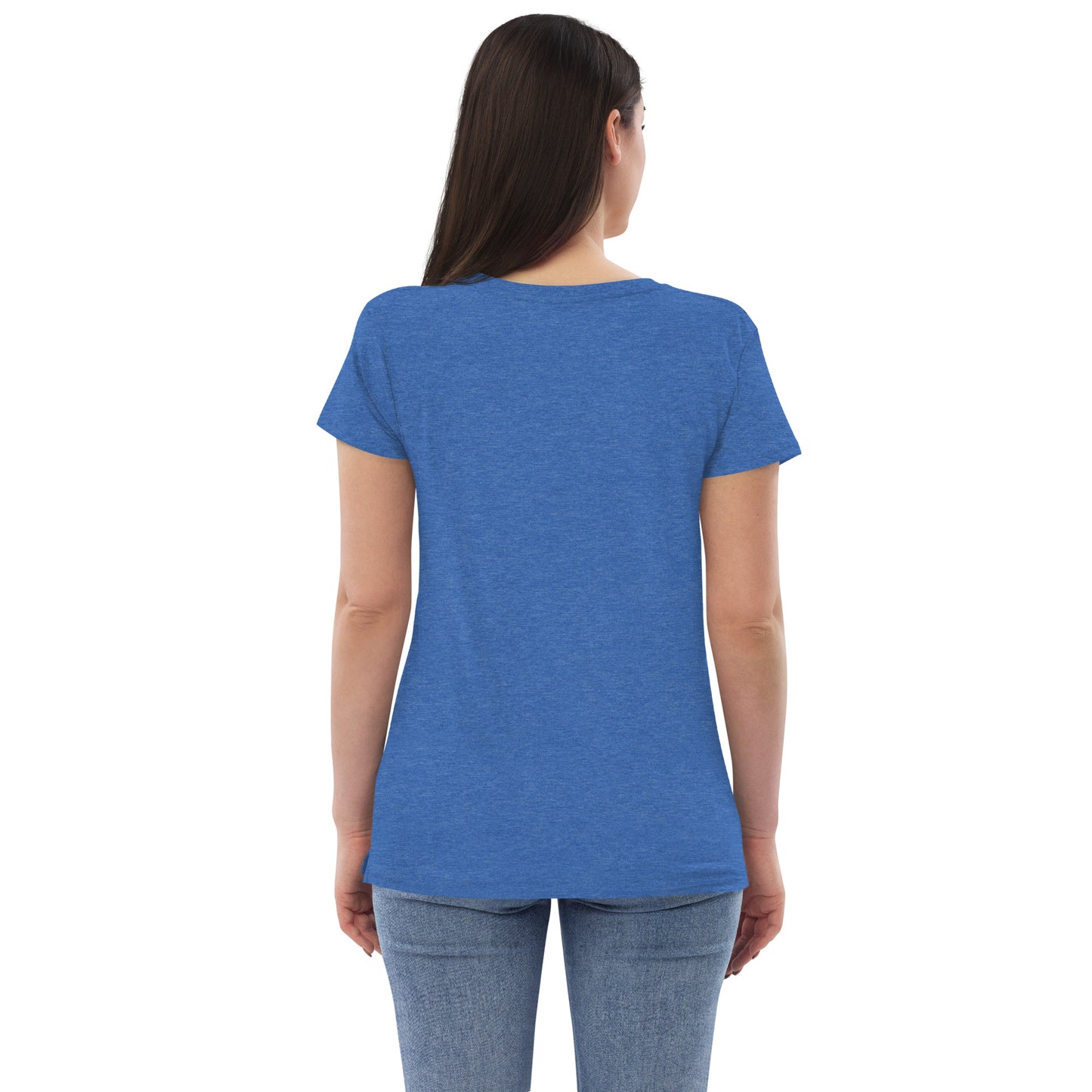 DON'T STOP Women’s recycled v-neck t-shirt